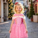 Meland Princess Dress Up Clothes for Girls