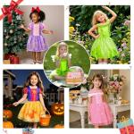 Meland Princess Dress Up Clothes for Girls