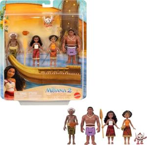 Disney Moana Canoe Crew Playset with Dolls