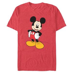 Mickey Mouse Graphic Short Sleeve T-Shirt for Men