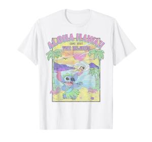 Disney Lilo & Stitch Aloha Hawaii T-Shirt