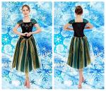 Disney Princess Anna Coronation Dress for Adults