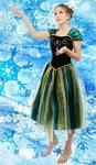 Disney Princess Anna Coronation Dress for Adults