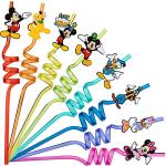 Mickey Mouse Birthday Party Straws - 24 Pack