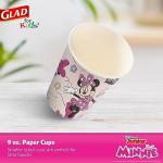 Mickey & Friends Pink Minnie Disposable Paper Cups