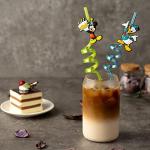 Mickey Mouse Birthday Party Straws - 24 Pack