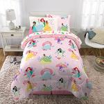 Disney Princess Twin Comforter and Sheet Set, 4 Pieces