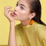 Disney Halloween Skull and Pumpkin Dangle Earrings