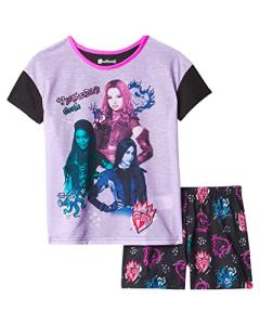 Disney Girls Encanto Frozen & Descendants Pajama Set