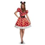 Disney Women's Classic Red Minnie Mouse Costume