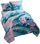 Disney Lilo & Stitch Floral Queen Bed Set