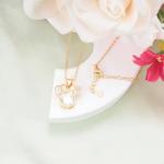 Disney Mouse Bow Necklace - 18K Gold Plated