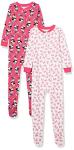 Minnie Mouse Baby Girls' Cotton Footed Pajamas