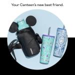 Minnie Mouse Water Bottle Sling Bag - Black