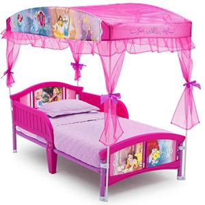 Disney Princess Canopy Toddler Bed by Delta Children