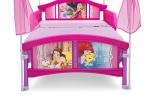 Disney Princess Canopy Toddler Bed by Delta Children