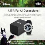 Disney Sparkle Analog Quartz Bracelet Watch for Adults