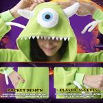 Mike Wazowski Cartoon Pajamas for Adults