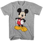 Classic Mickey Mouse Men's T-Shirt in Heather Grey