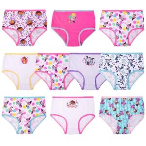 Disney Girls' Doc McStuffins and Friends Underwear 10pk