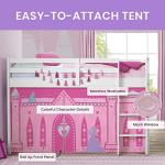 Disney Princess Loft Bed Tent and Curtain Set