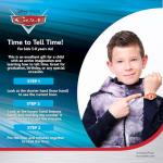 Disney Pixar Cars Lightning McQueen Kids Watch