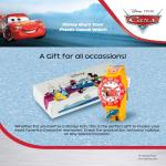 Disney Pixar Cars Lightning McQueen Kids Watch