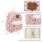 Disney Mickey Ears Pink and White Mini Backpack