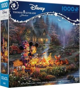 Disney Mickey & Minnie Campfire 1000 Piece Puzzle