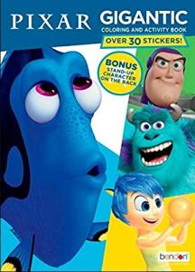 Disney Pixar Coloring and Activity Book Bundle