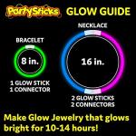 Disney Glow Stick Bracelets and Necklaces Party Pack