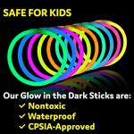 Disney Glow Stick Bracelets and Necklaces Party Pack