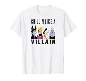 Disney Villains T-Shirt: Ursula, Evil Queen, Cruella, Maleficent