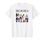 Disney Villains T-Shirt: Ursula, Evil Queen, Cruella, Maleficent