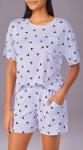 Disney Women's Purple Pajama Set with Pockets