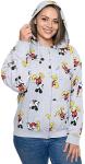 Disney Women's Mickey Mouse All Over Hoodie 3X
