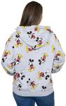 Disney Women's Mickey Mouse All Over Hoodie 3X