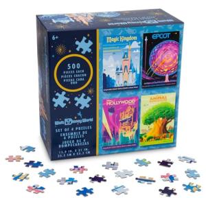 Walt Disney World 4-Piece Puzzle Collection