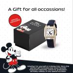 Disney Square Analog Watch for Adults