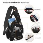 Disney Unisex Crossbody Sling Bag for Adventure