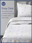 Kids Princess Twin Bed Sheet Set - Castle Theme
