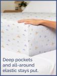 Kids Princess Twin Bed Sheet Set - Castle Theme