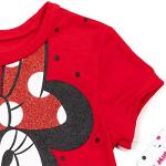 Minnie Mouse Valentine's Day Peplum T-Shirt & Leggings Set