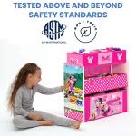 Minnie Mouse 6-Bin Toy Organizer by Delta Children