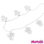 Disney Minnie or Mickey Mouse Light Up Necklace