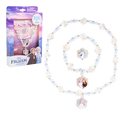 Disney Frozen 3-Piece Jewelry Box Set for Girls