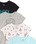 Disney Princess Girls' Short-Sleeve T-Shirt Pack