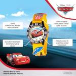 Disney Cars Kids' Analog Quartz 3D Strap Watch