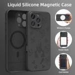 Disney-Inspired Black Castle iPhone 16 Pro Max Case