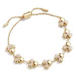 Minnie Mouse Gold-Plated Pull-Tie Bracelet by BaubleBar